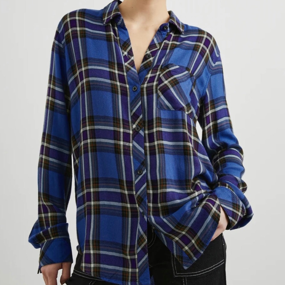 Rails Hunter Shirt Sapphire Indigo